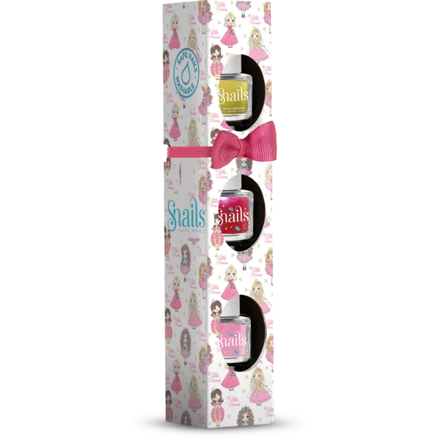 Snails Little Princess set 3 smalti lavabili 3x5 ml
