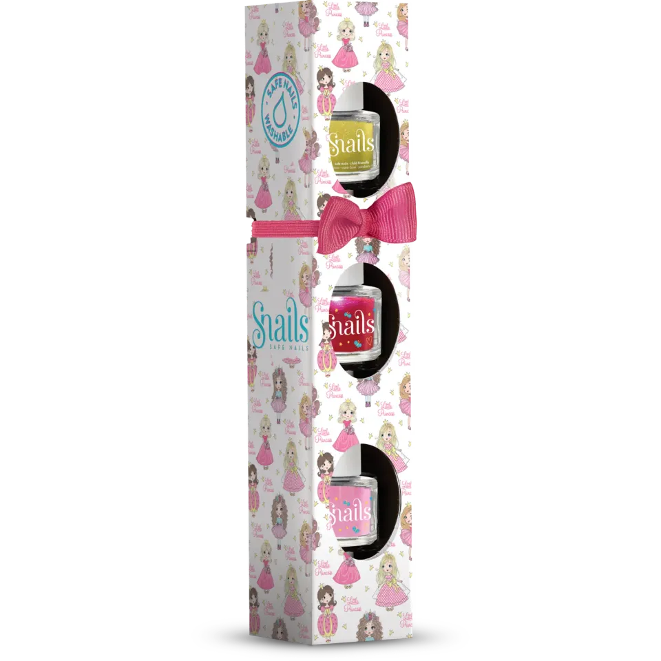 Snails Little Princess set 3 smalti lavabili 3x5 ml