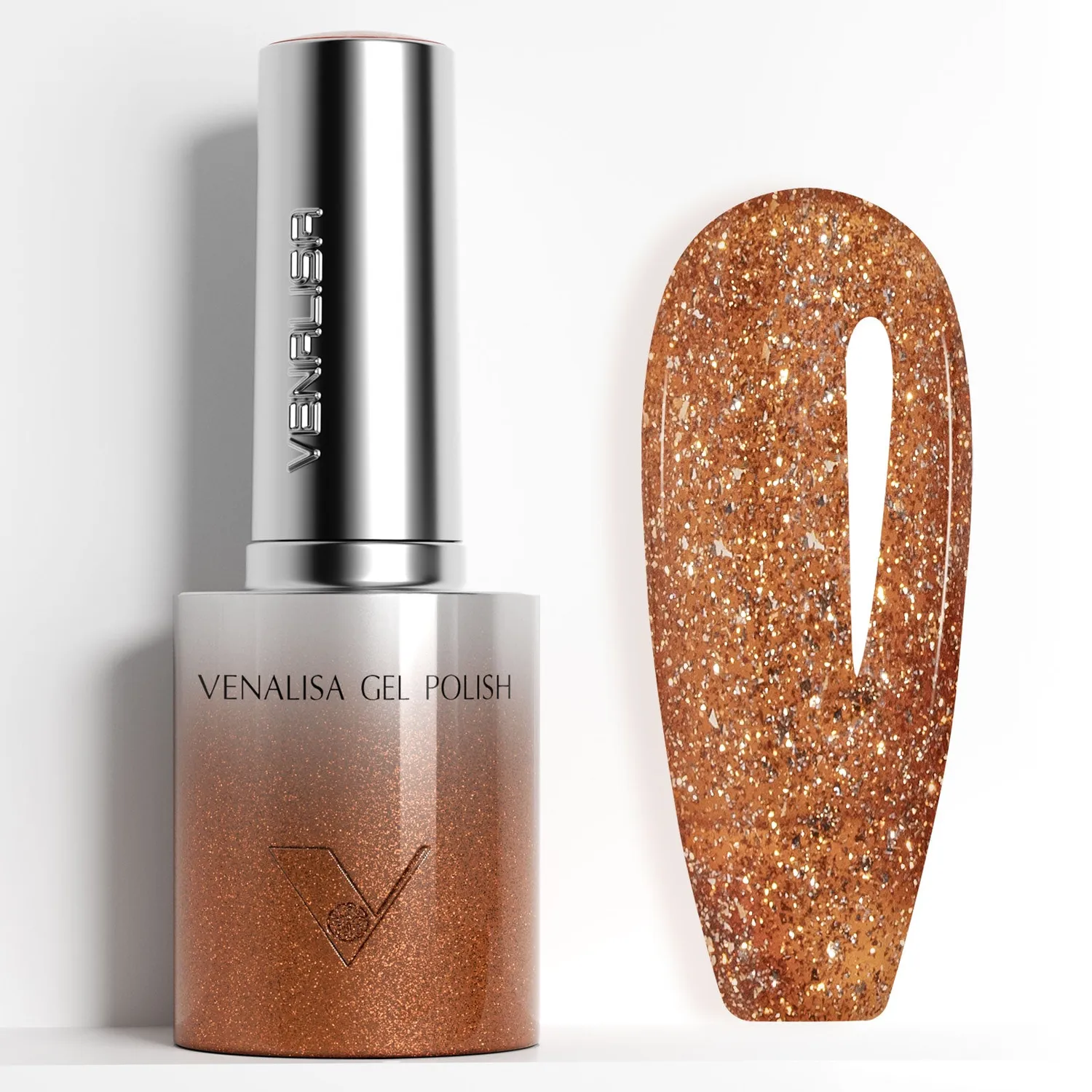 Venalisa Glitter smalto gel 10ml effetto brillante