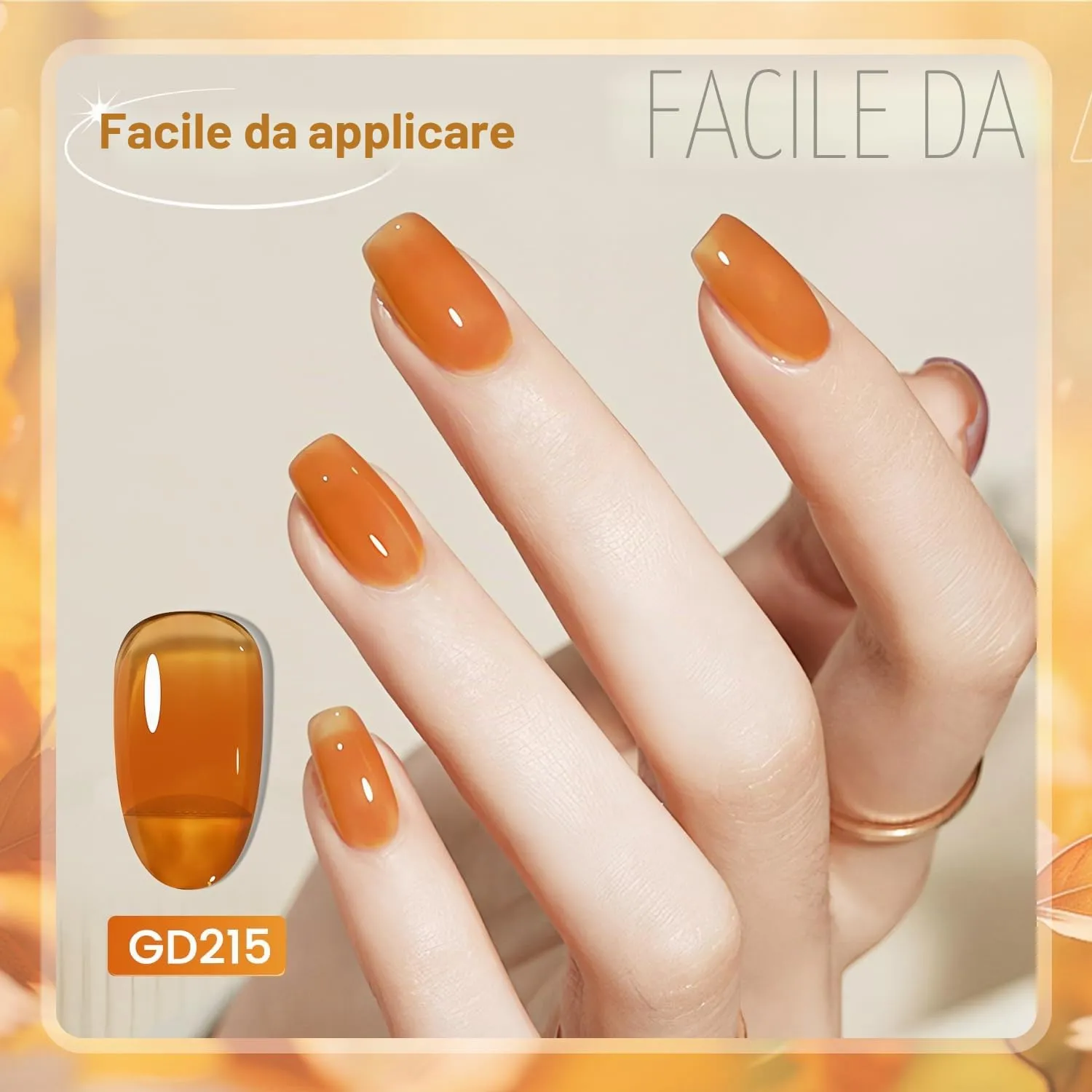 Jodsone Autumn Jelly smalto gel 6x10ml effetto gelatina