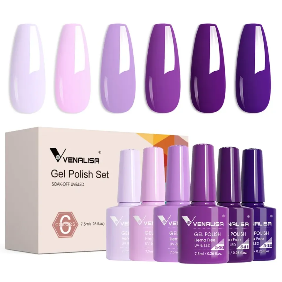Venalisa Amethyst Dream set gel 6x7,5ml viola
