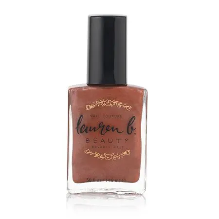 Lauren B Beauty Walk of Fame smalto rosso mattone shimmer
