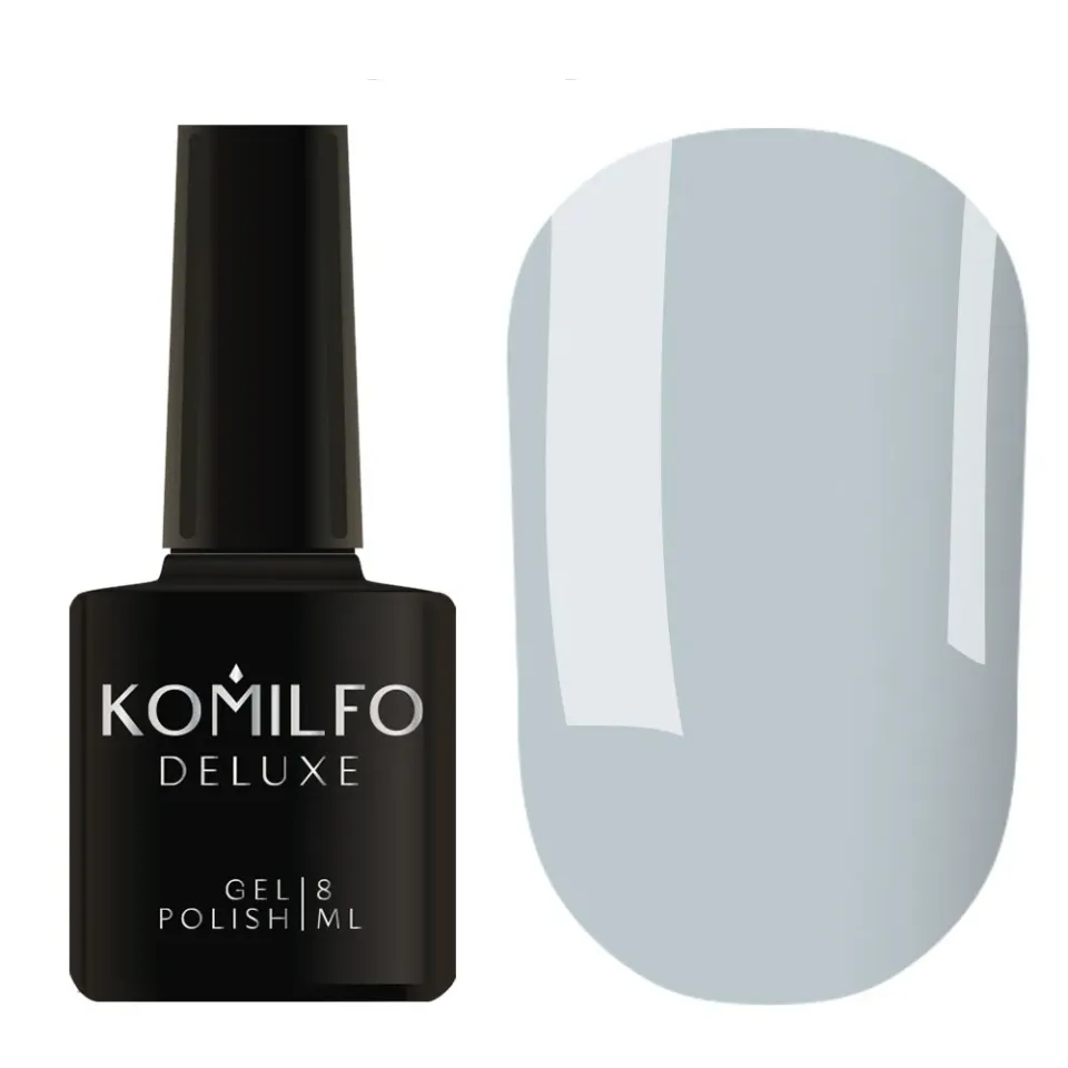 Komilfo Deluxe Series D137 smalto semipermanente grigio azzurro 8 ml