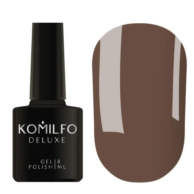 Komilfo Deluxe Series D234 smalto semipermanente 8 ml marrone grigio