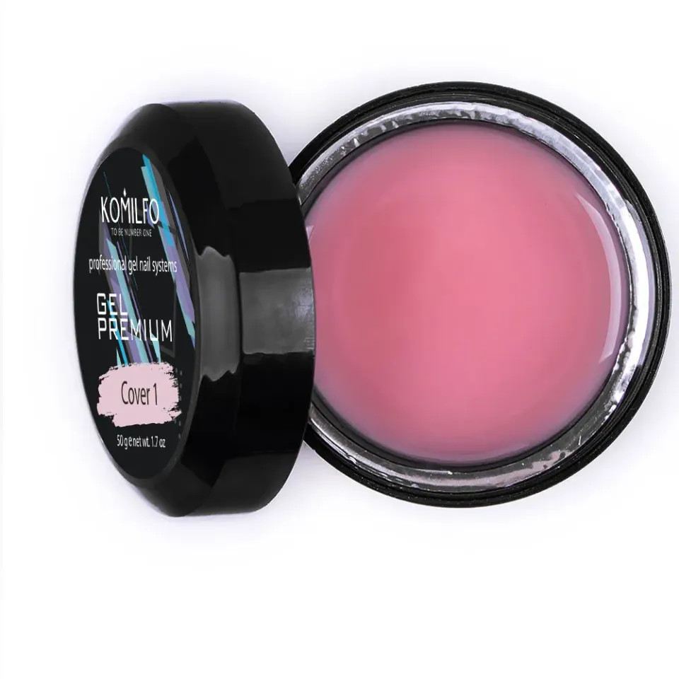 Komilfo Gel Premium Cover 1 gel unghie 50 g coprente