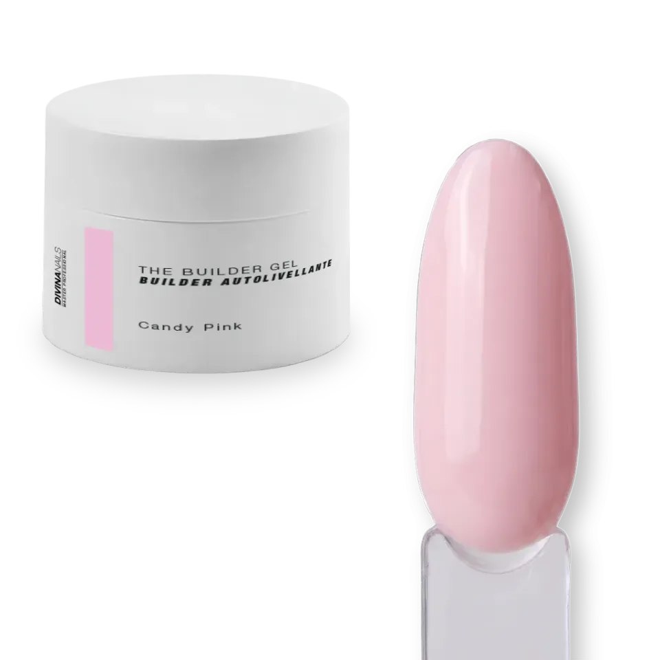 Diva Nails The Builder Gel Candy Pink gel costruttore 50ml coprente