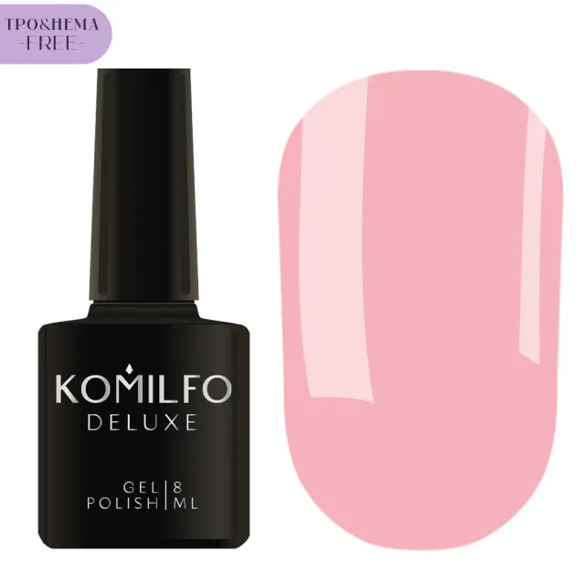 Komilfo Deluxe D017 smalto semipermanente HEMA TPO free 8 ml