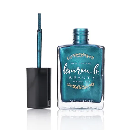 Lauren B Beauty Ivy At The Shore smalto teal metallizzato