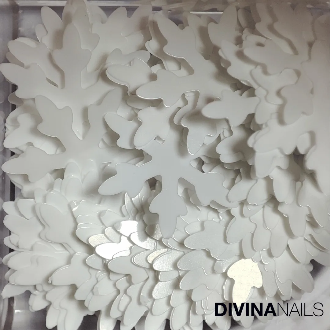 Diva Nails Diamond Holo Rainbow Snowflakes fiocchi neve 2g