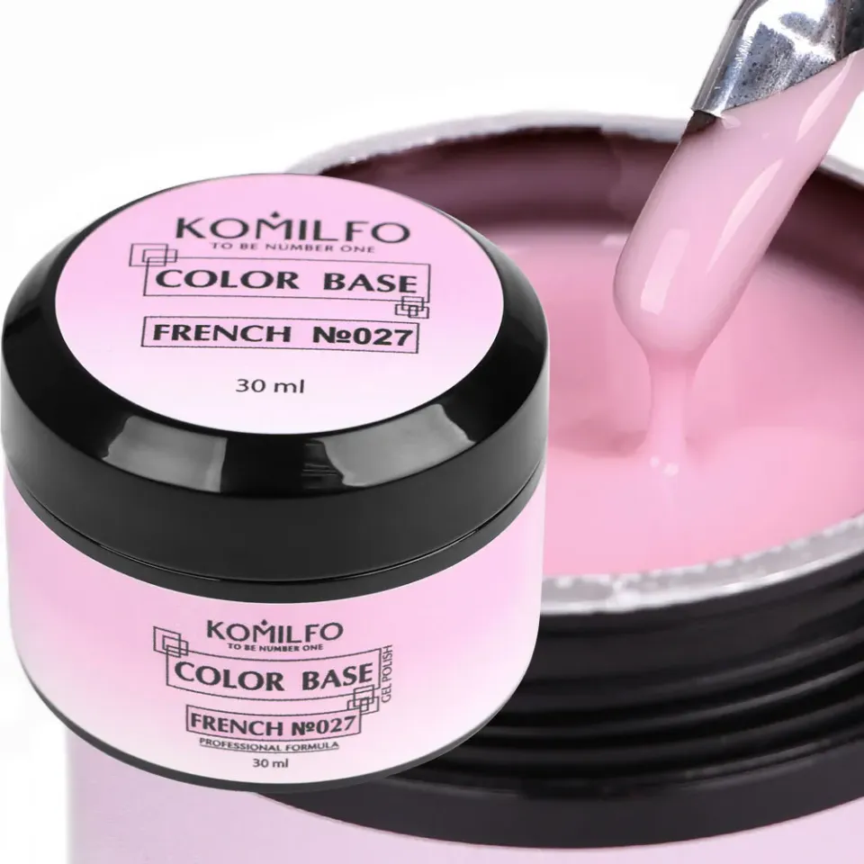 Komilfo Color French Base 027 base french 30 ml nude barattolo