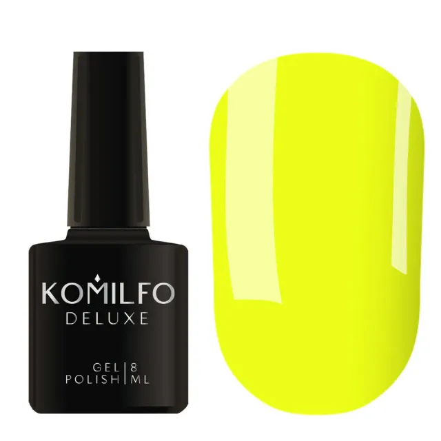 Komilfo DeLuxe N006 smalto semipermanente 8 ml giallo neon