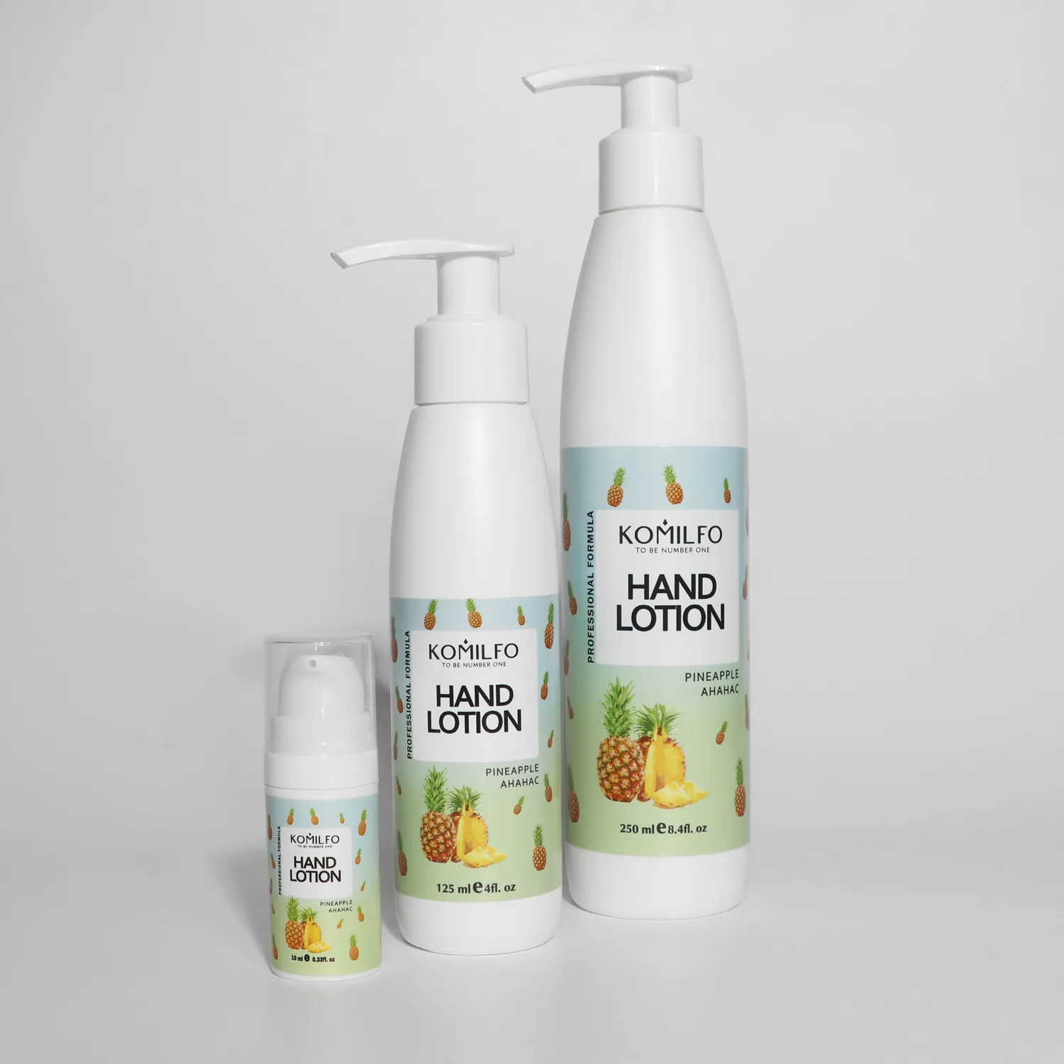 Komilfo Hand Lotion Pineapple lozione mani ananas 10 ml idratante