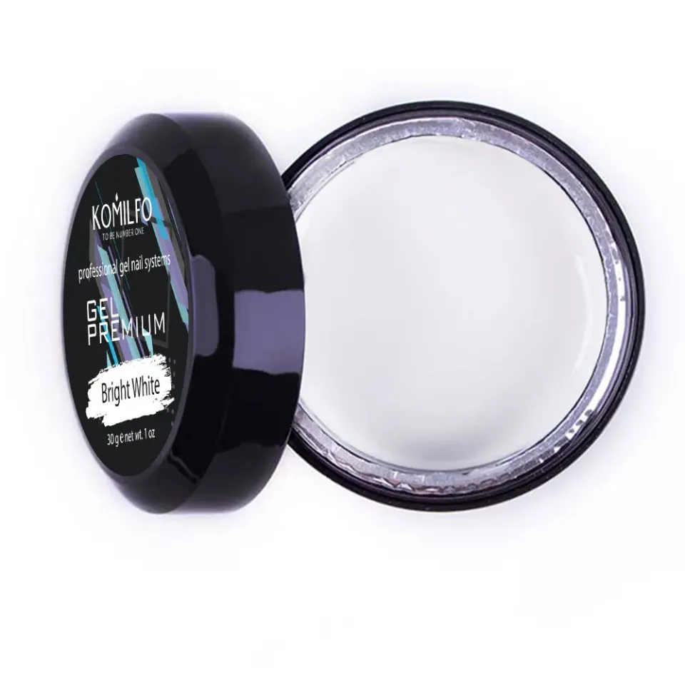 Komilfo Gel Premium gel ricostruzione Bright White 30 g