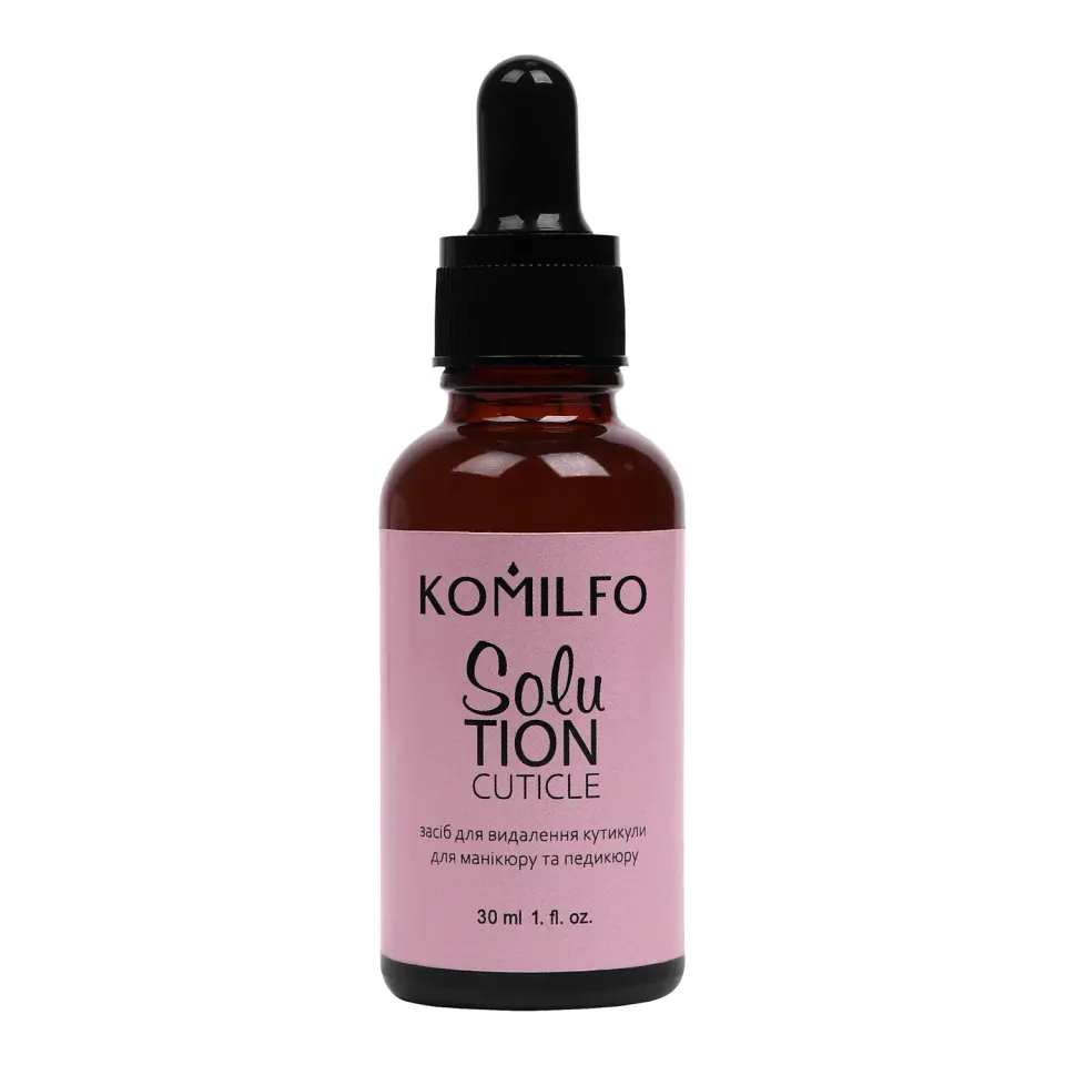 Komilfo Solution Cuticle Remover solvente cuticole 30 ml alcalino