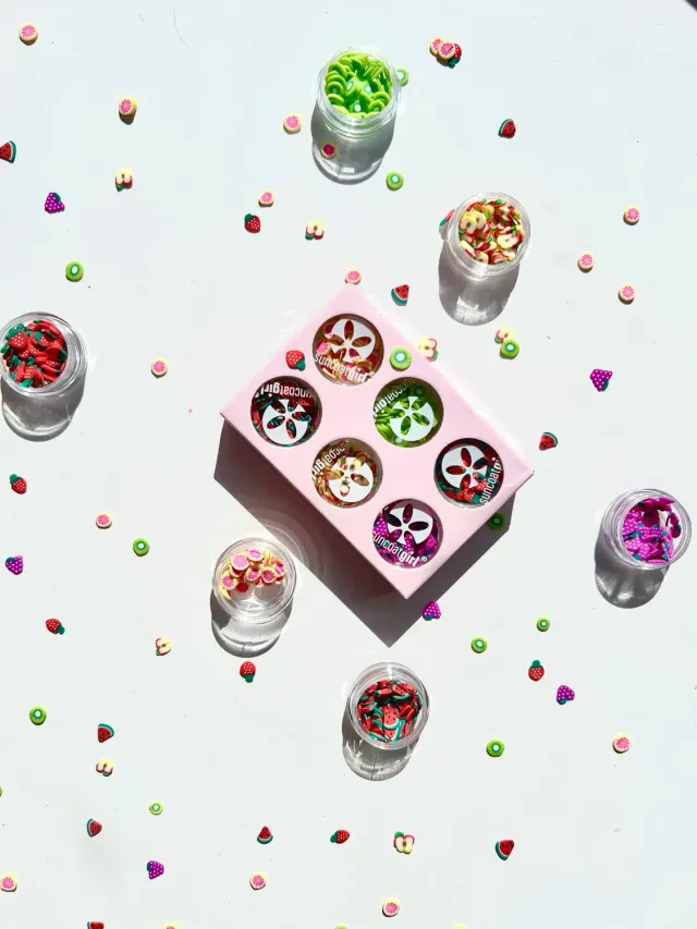 Suncoatgirl Nail Art Slices decorazioni unghie frutta 6x3ml