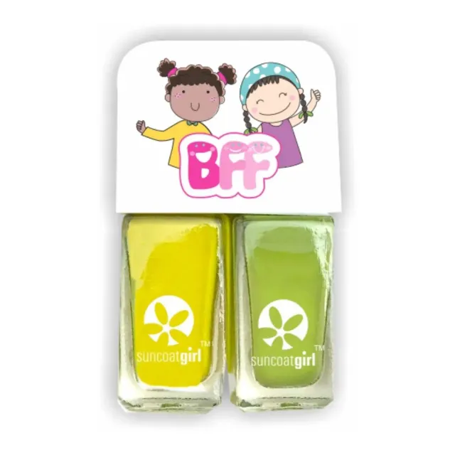 Suncoatgirl Lovelies smalto duo 2x5 ml giallo verde
