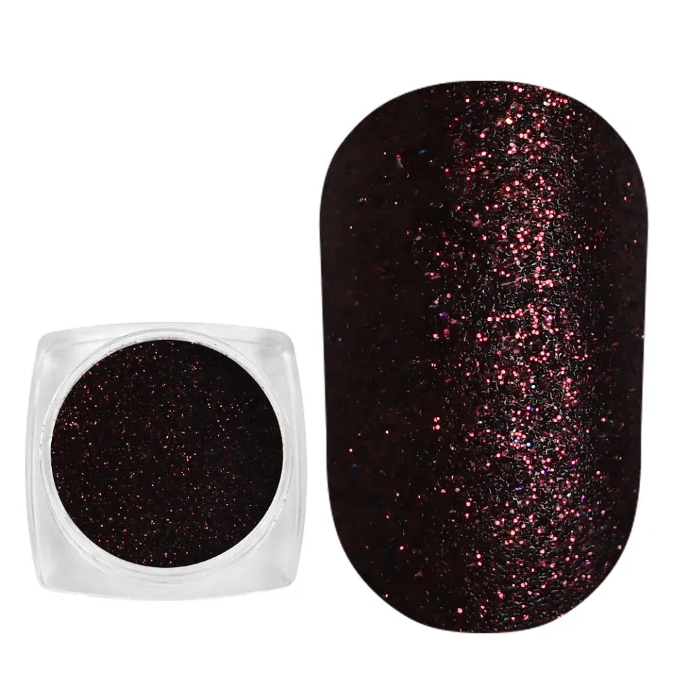Komilfo Spangles 061 glitter unghie bordeaux 2,5 g