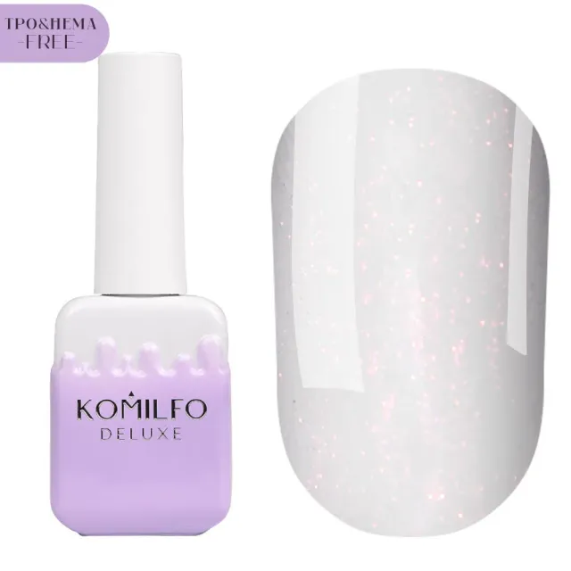 Komilfo Shine Base 002 base semipermanente 10 ml shimmer