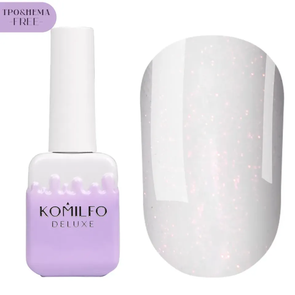 Komilfo Shine Base 002 base semipermanente 10 ml shimmer