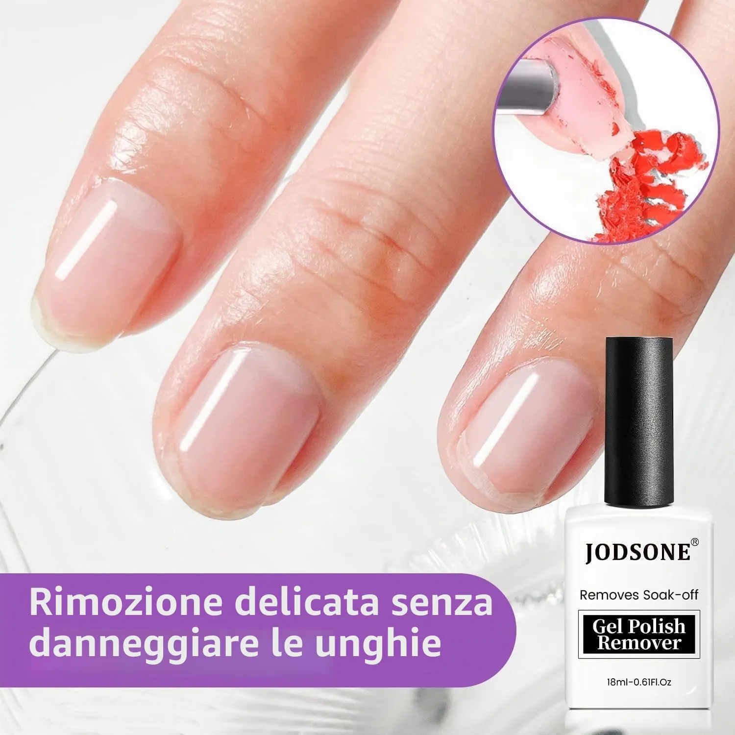 Jodsone Remover gel unghie 18ml rapido