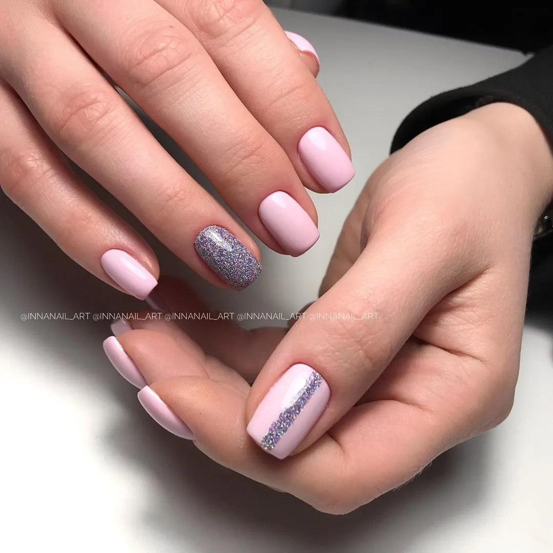 Komilfo Deluxe D034 smalto gel 8 ml lilla smalto