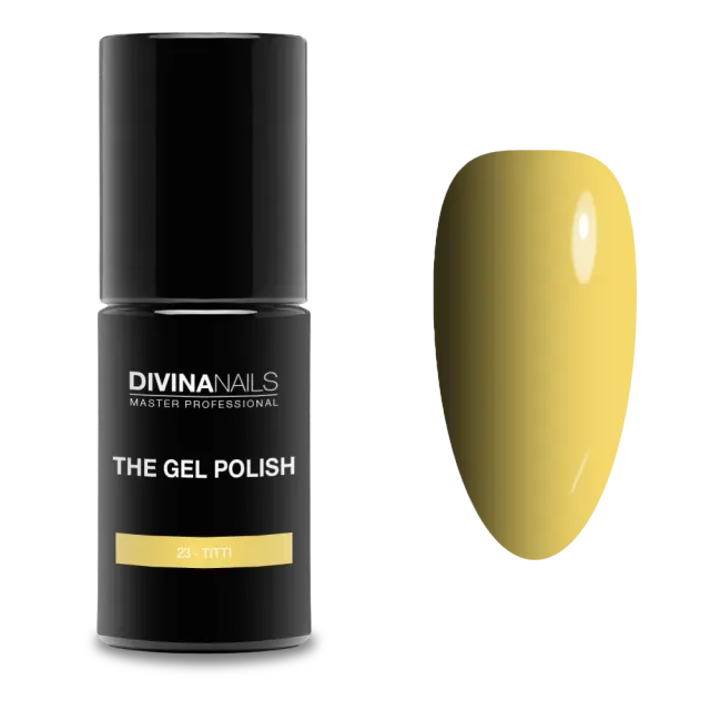 Diva Nails The Gel Polish 23 Titti semipermanente 8 ml giallo
