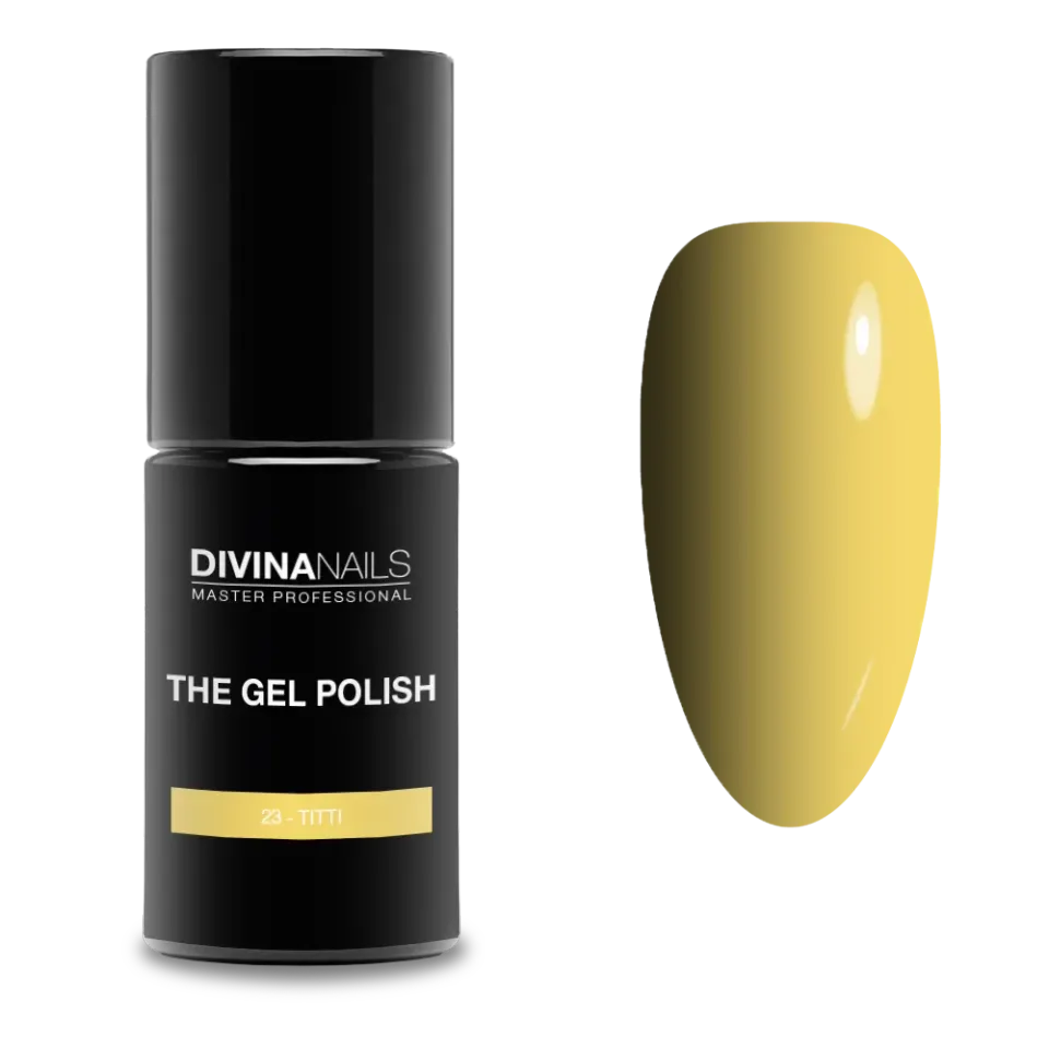 Diva Nails The Gel Polish 23 Titti semipermanente 8 ml giallo