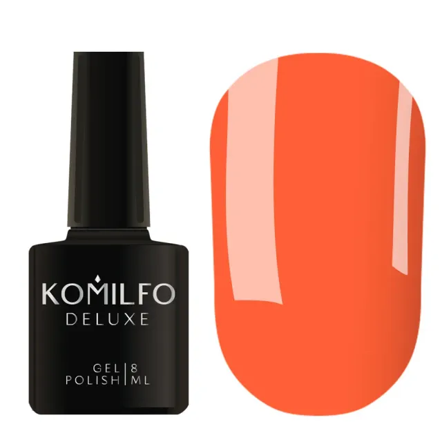 Komilfo Deluxe Series D260 smalto semipermanente 8 ml rosso sole