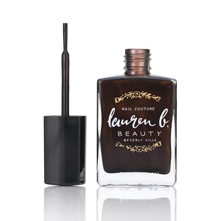 Lauren B Beauty Espresso On 3rd smalto marrone vegan