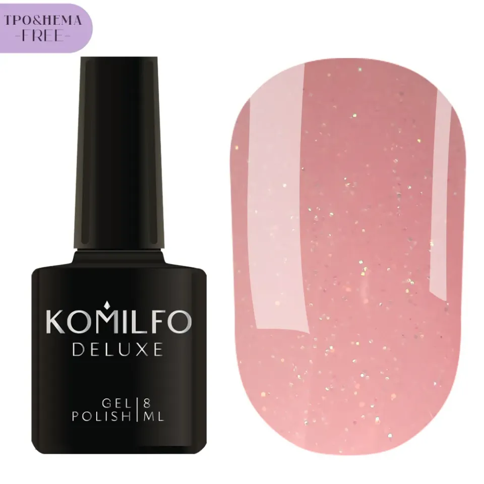 Komilfo Moon Crush 005 smalto semipermanente glitter 8 ml