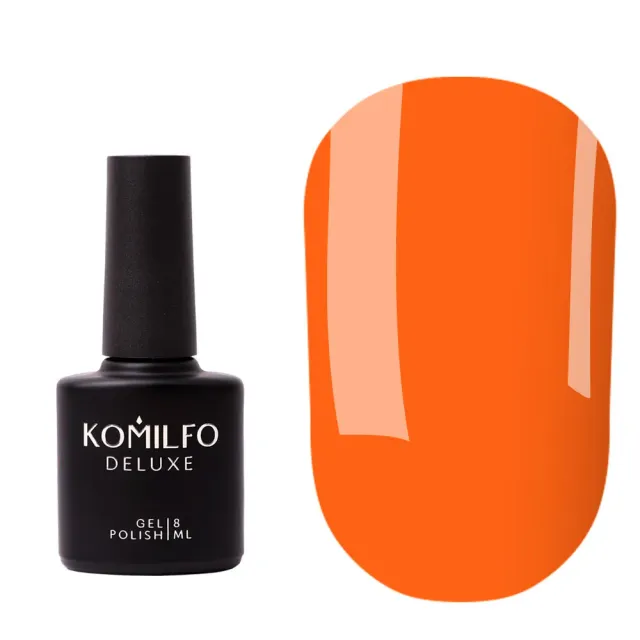 Komilfo Kaleidoscopic Base 007 base semipermanente arancione neon 8 ml