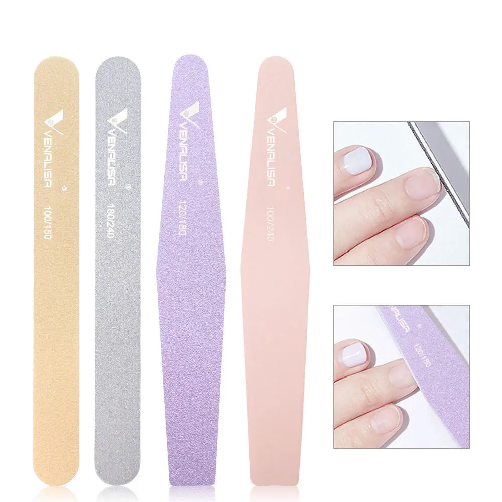 Venalisa Nail Files set lime 4pz grana 100-240 forma e finitura