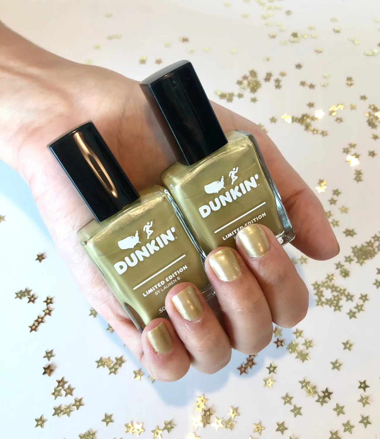 Lauren B Beauty Glow Gold smalto oro edizione limitata