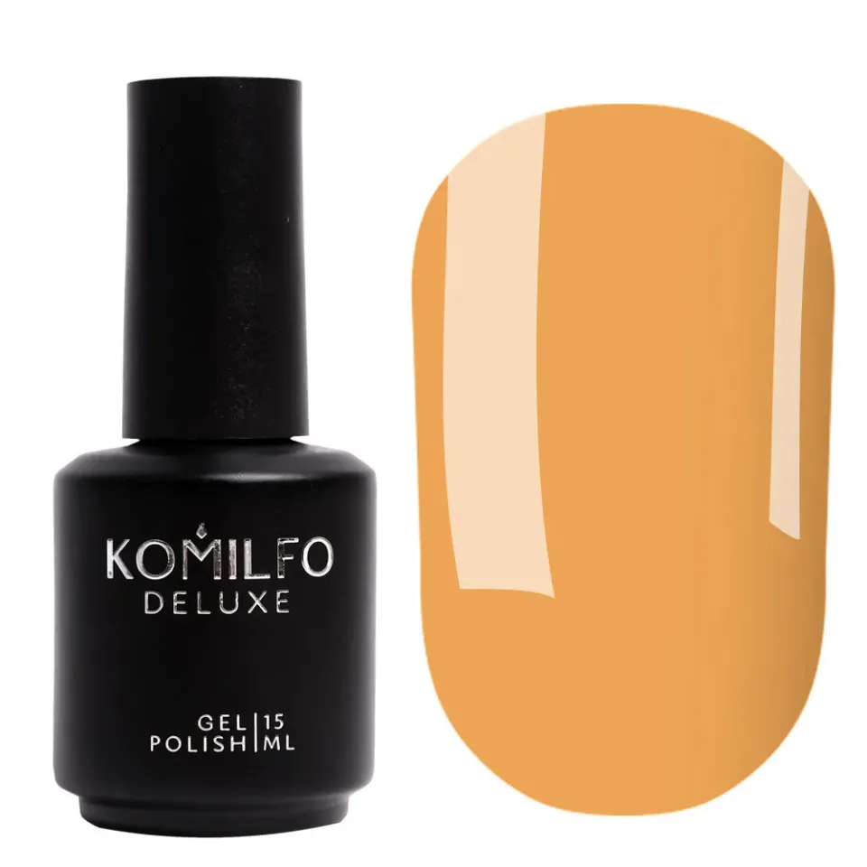 Komilfo Deluxe Series D317 smalto semipermanente arancio 15 ml coprente