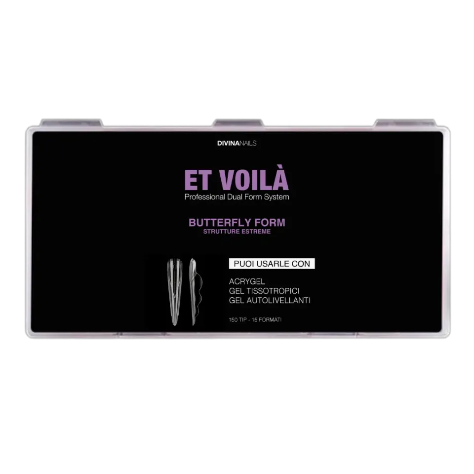 Diva Nails Et Voilà Butterfly Form dual form 150pz estreme