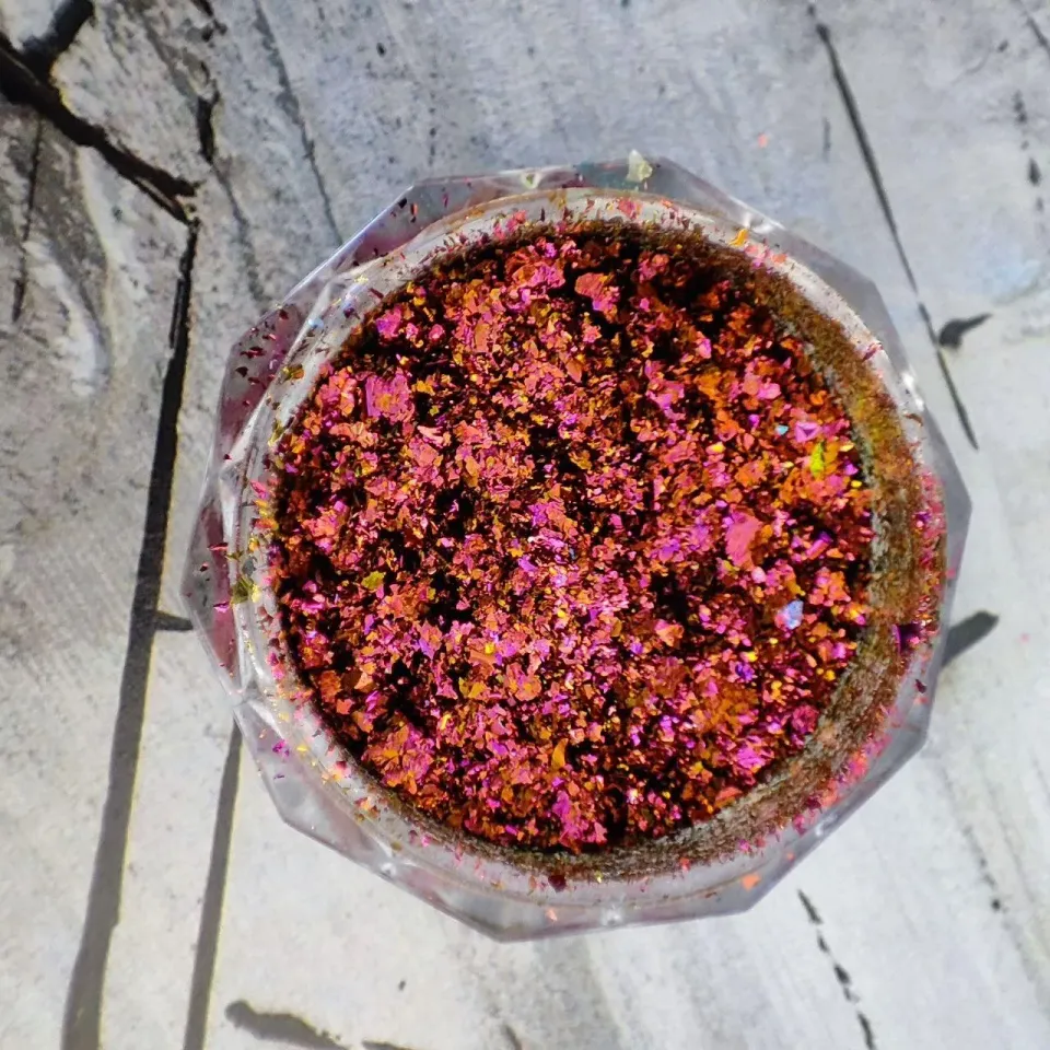 Divina Nails Holo Aurora Marte polvere glitter unghie 2g olografica