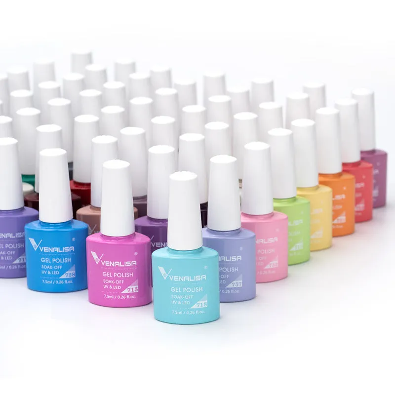 Venalisa VIP3 Kit Smalti Semipermanenti 60 Colori 7,5ml