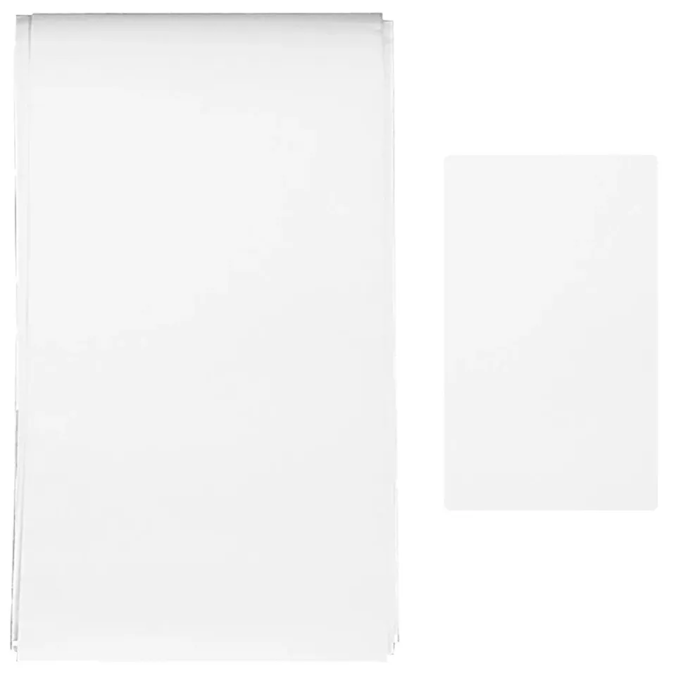 Komilfo Foil Craquelure foglio unghie bianco opaco