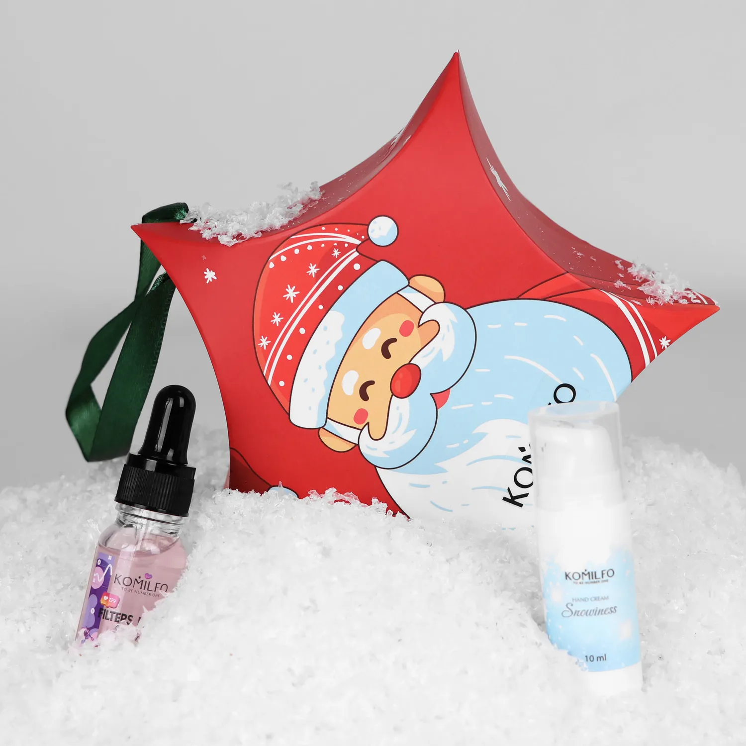 Komilfo Snowiness kit crema mani lime cannella + olio cuticole 10+10 ml