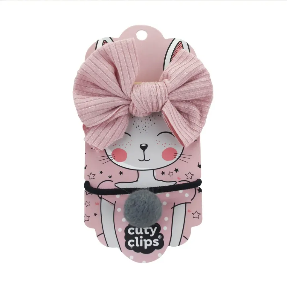 Snails Cuty Clips Boss Bunny Pink mollette 2 pezzi rosa