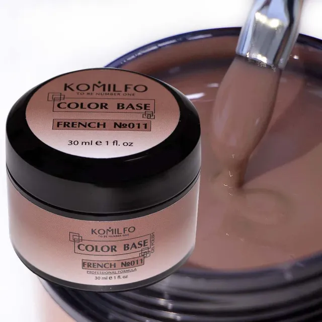 Komilfo Color Base French 011 base unghie 30 ml barattolo