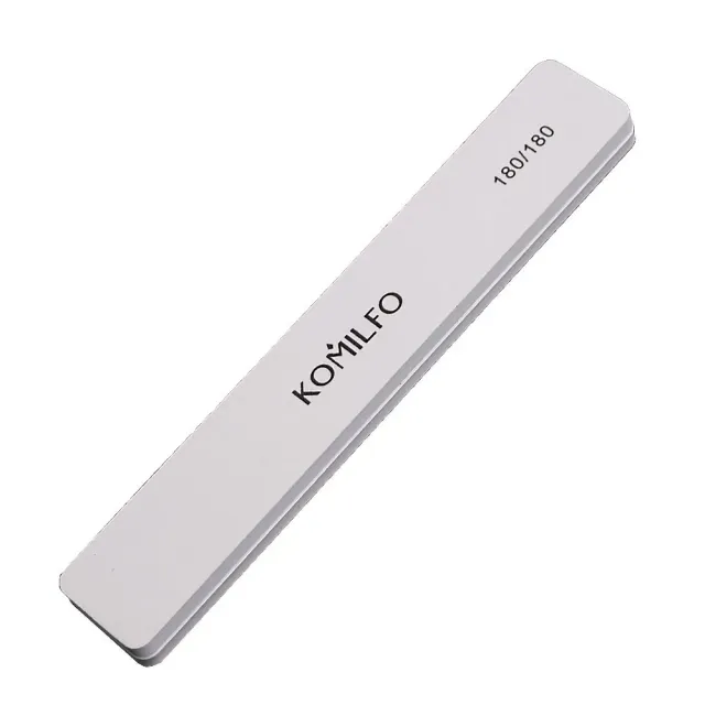 Komilfo Lima rettangolare lima unghie 180/180 grigia 18 cm