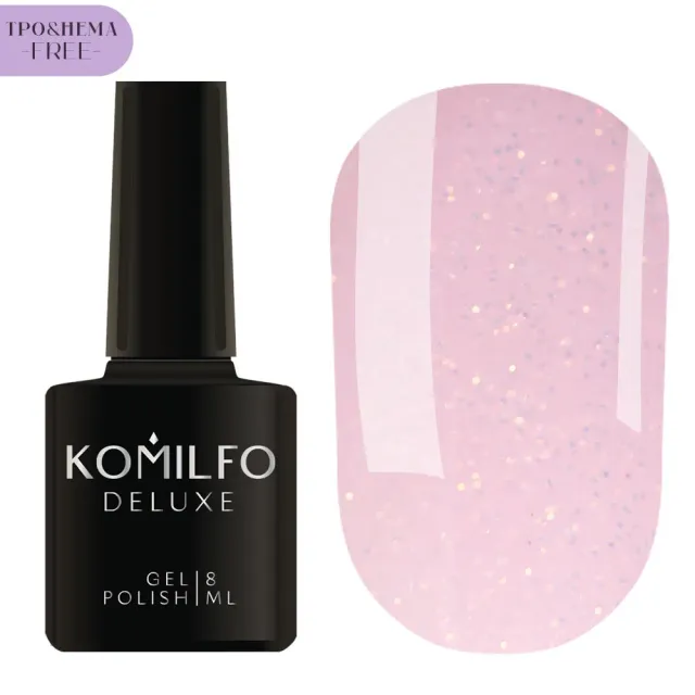 Komilfo Moon Crush 004 smalto semipermanente glitter 8 ml