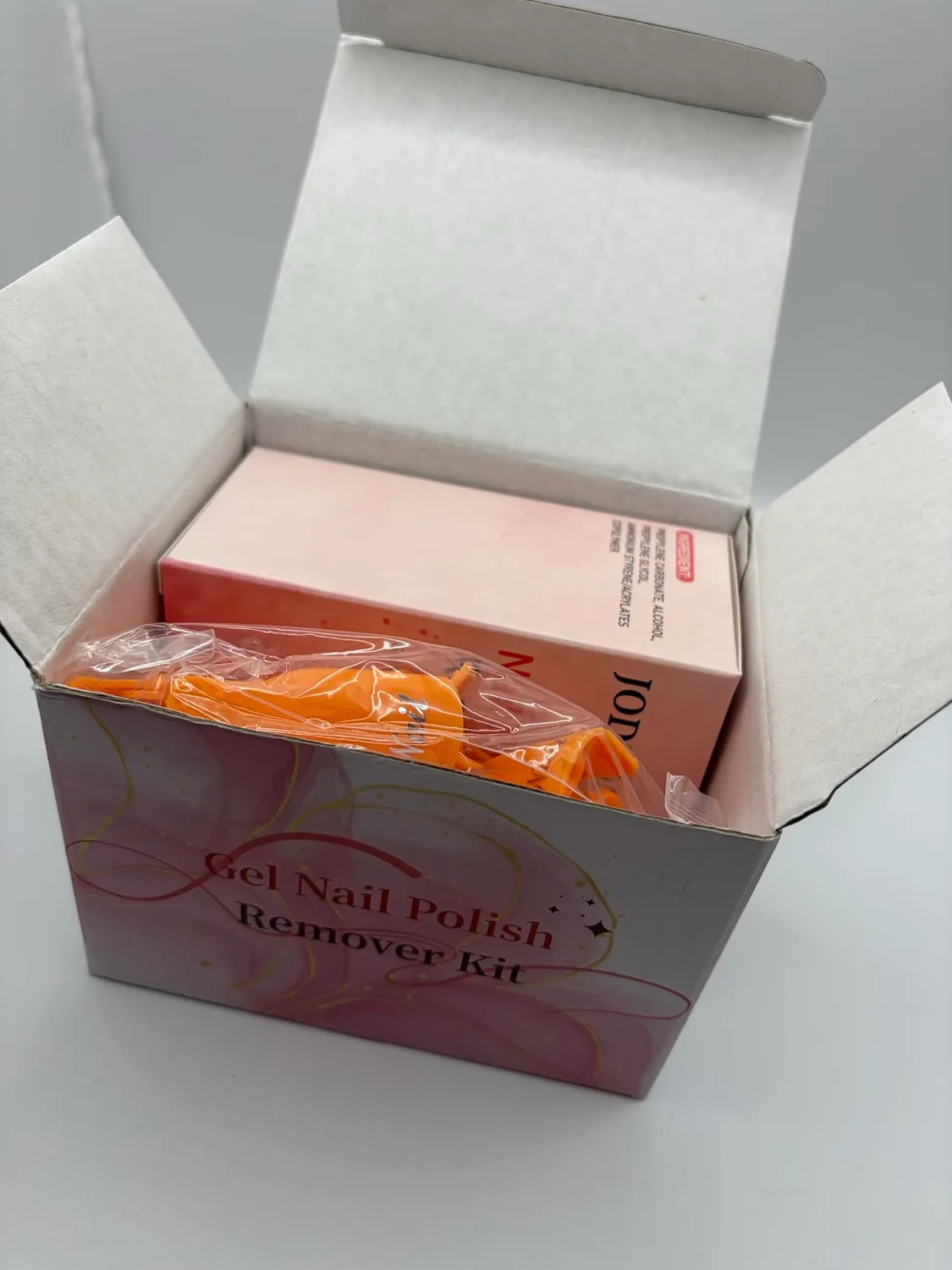 Jodsone solvente unghie senza acetone 180 ml kit rimozione