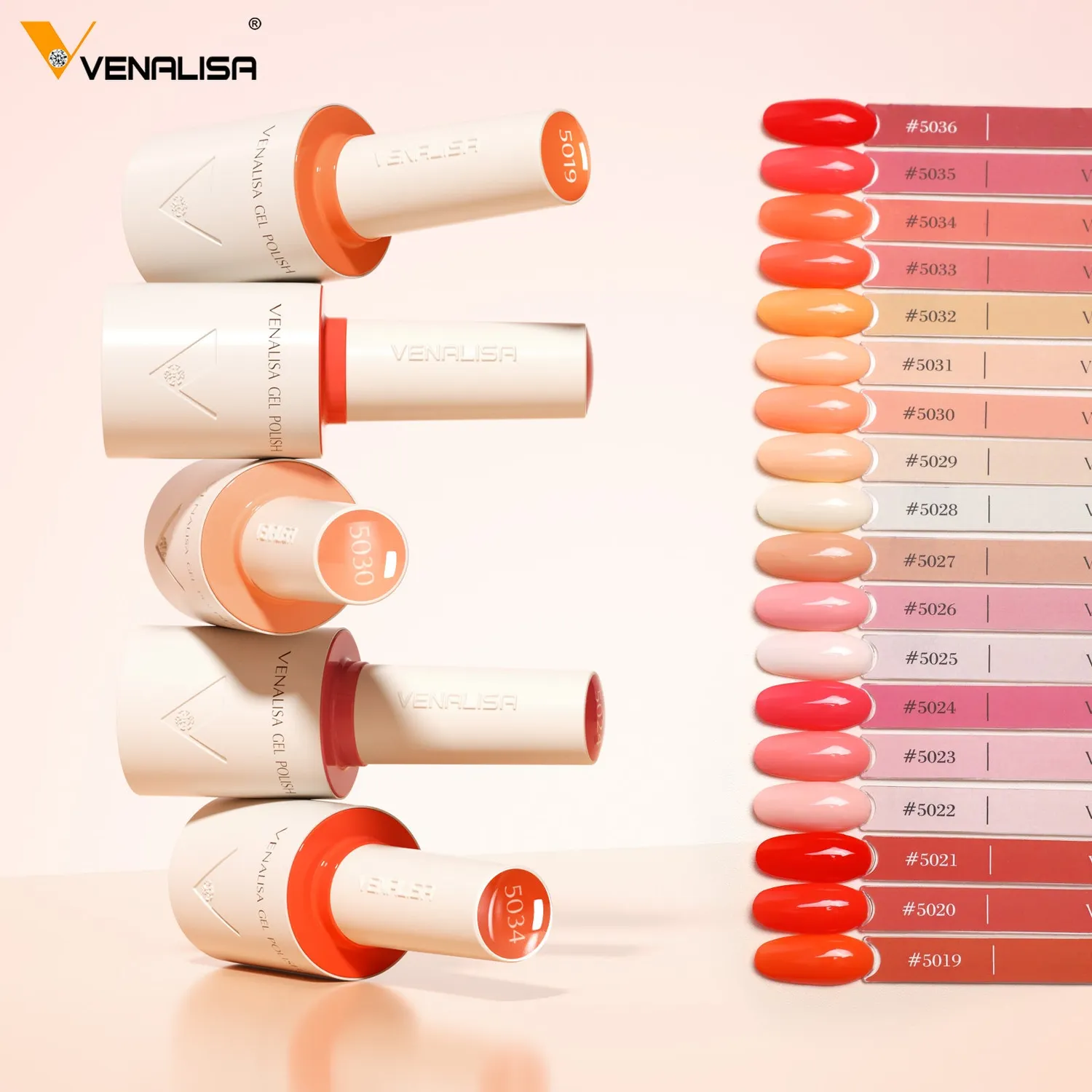 Venalisa Gel Polish Passionate Tomato smalto semipermanente 10ml rosso