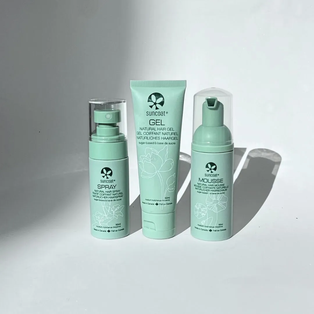 Suncoatgirl Mini Hair Styling Bundle kit capelli 3x50 ml