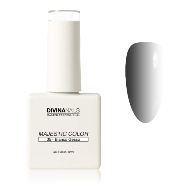 Diva Nails Majestic Color 35 Bianco Gesso semipermanente 12ml