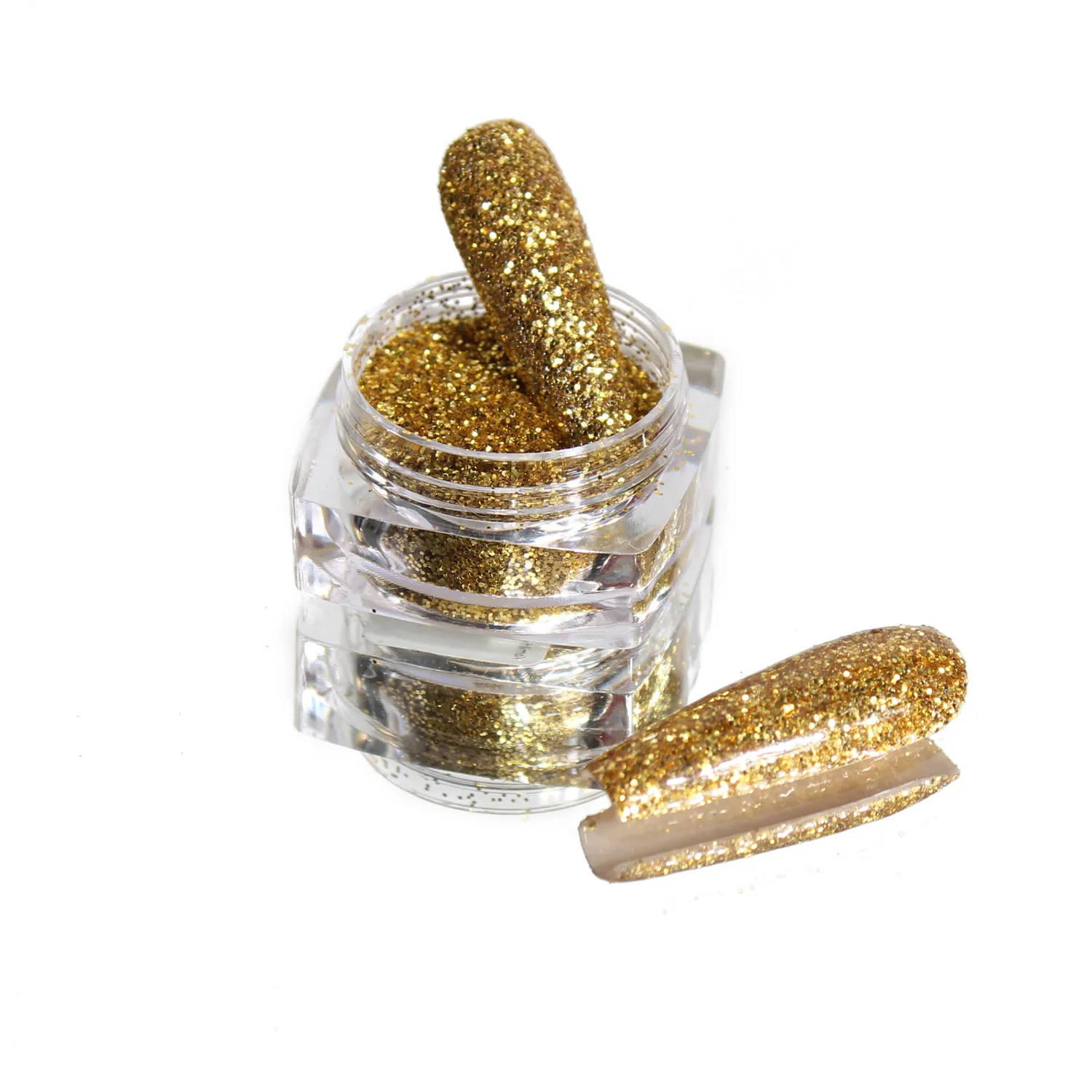 Komilfo 107F glitter unghie oro 0,3 mm 2,5 g