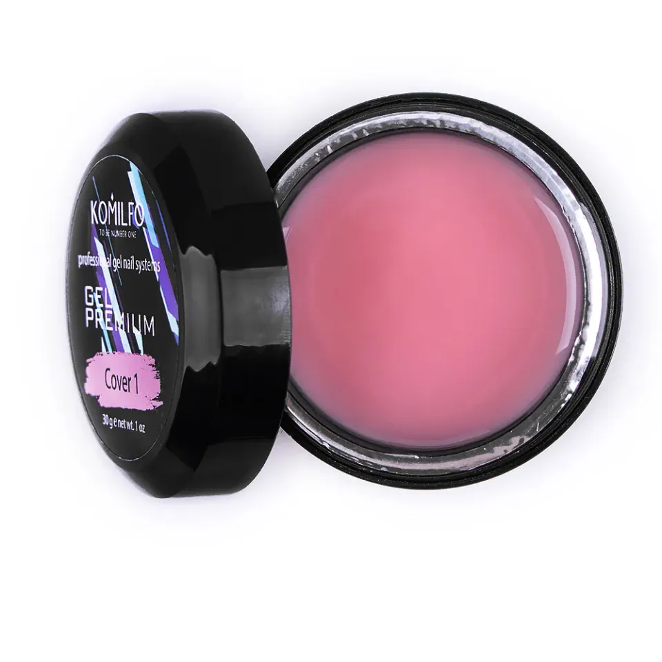 Komilfo Gel Premium Cover 1 gel unghie 30 g nude