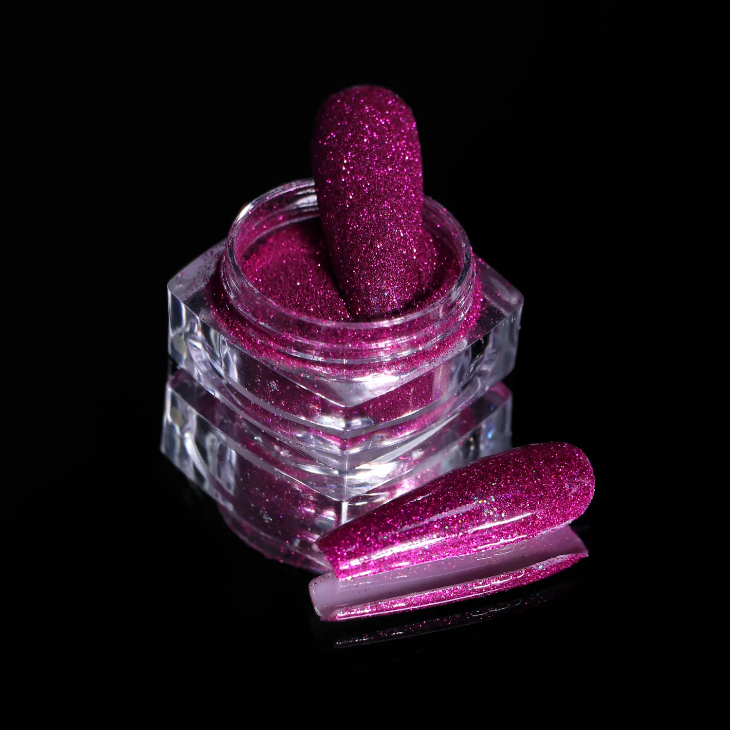 Komilfo Spangles 040 glitter unghie cremisi 2,5 g
